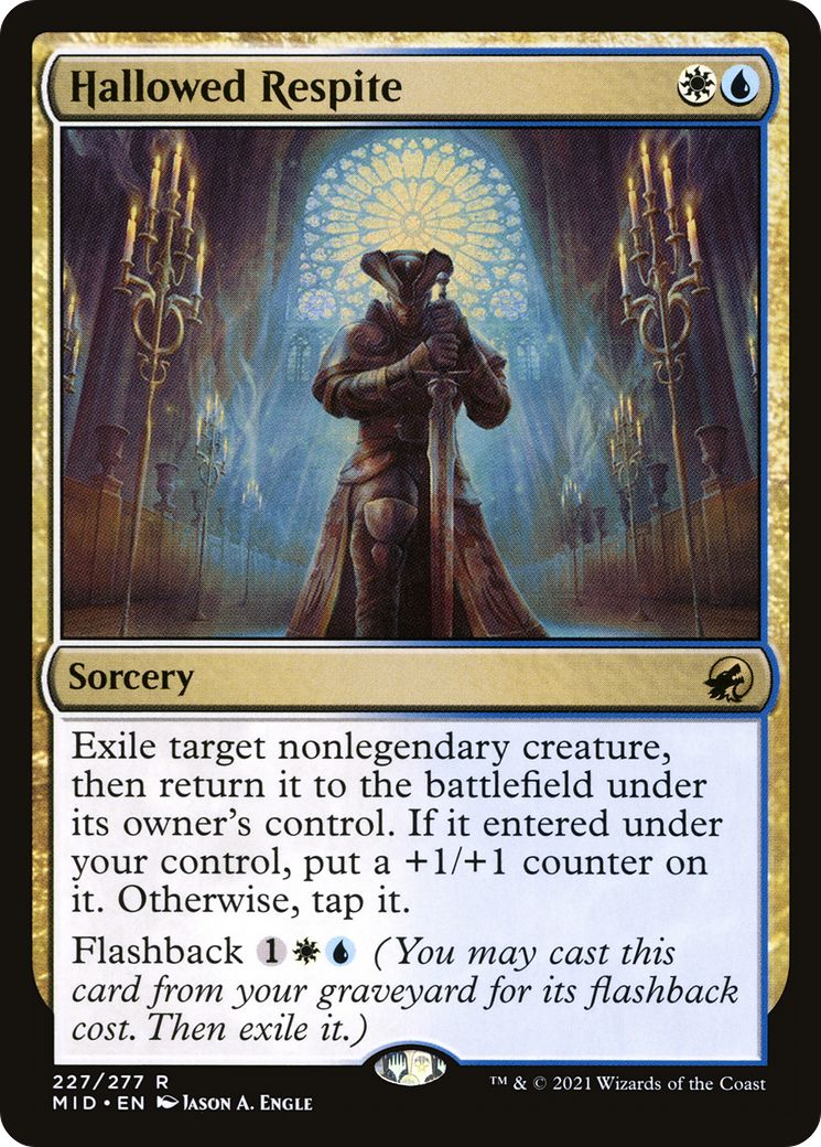 Hallowed Respite (MID-227) [Innistrad: Midnight Hunt] MTG Single Wizards of the Coast