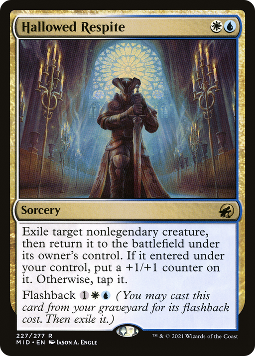 Hallowed Respite (MID-227) [Innistrad: Midnight Hunt] MTG Single Wizards of the Coast