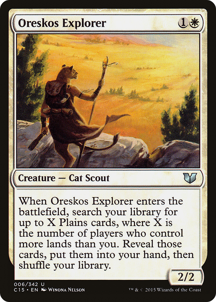 Oreskos Explorer (C15-006) [Commander 2015] MTG Single Wizards of the Coast