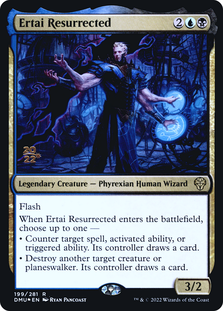 Ertai Resurrected (PRE-199) [Dominaria United Promos] Foil MTG Single Wizards of the Coast