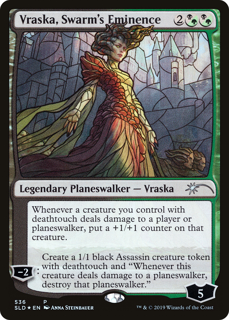 Vraska, Swarm's Eminence (SLD-536) [Secret Lair] Drop Foil MTG Single Wizards of the Coast