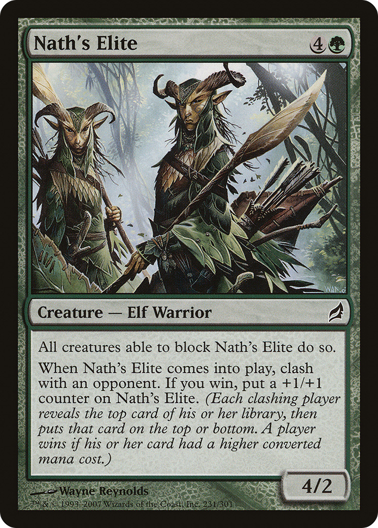 Nath's Elite (LRW-231) [Lorwyn] Foil MTG Single Wizards of the Coast