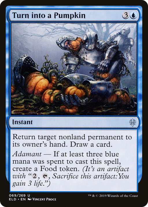 Turn into a Pumpkin (ELD-069) [Throne of Eldraine] MTG Single Wizards of the Coast