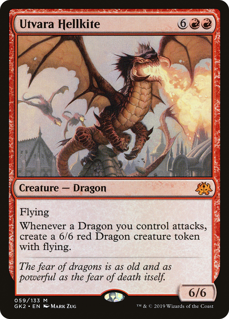 Utvara Hellkite (GK2-059) [Misc] RNA Guild Kit MTG Single Wizards of the Coast
