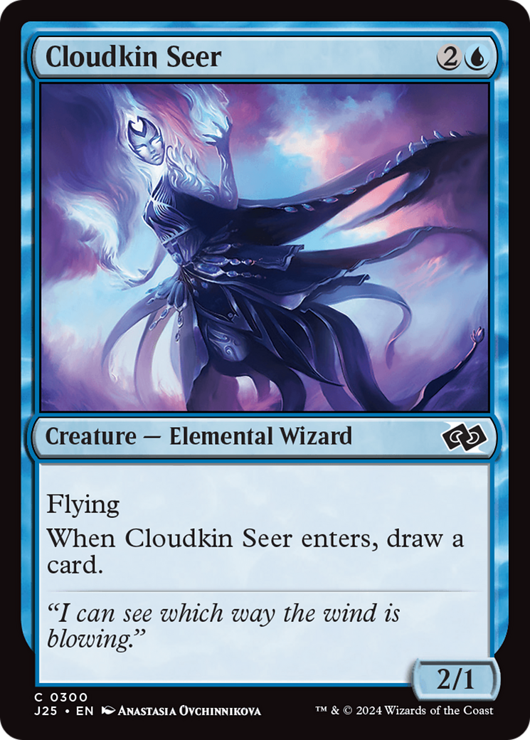 Cloudkin Seer (J25-300) [Foundations Jumpstart] MTG Single Wizards of the Coast