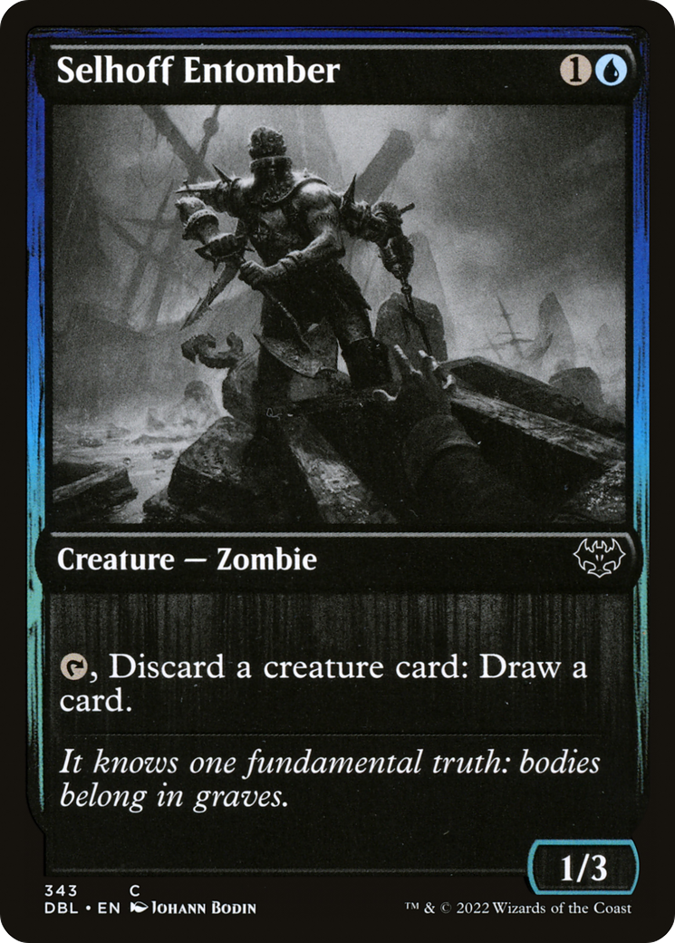 Selhoff Entomber (DBL-343) [Innistrad: Double Feature] MTG Single Wizards of the Coast
