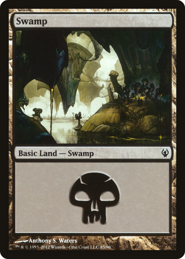 Swamp (85) (DDJ-085) [Misc] Duel Decks: Izzet vs. Golgari MTG Single Wizards of the Coast