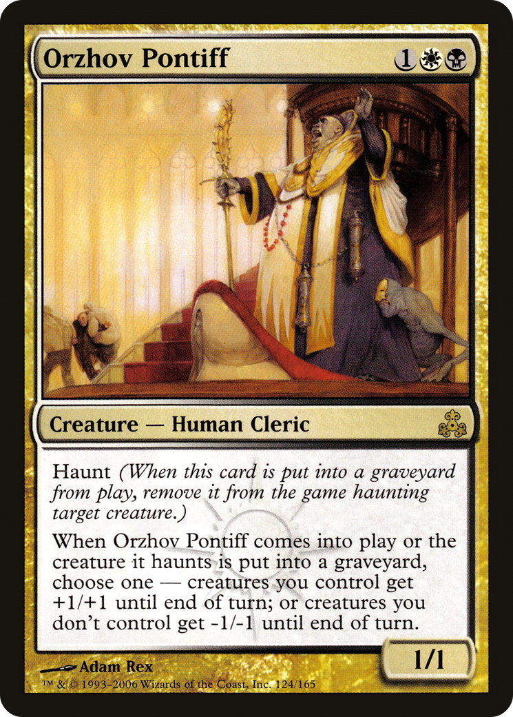 Orzhov Pontiff (GPT-124) [Guildpact] Foil MTG Single Wizards of the Coast