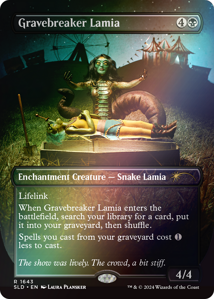 Gravebreaker Lamia (Rainbow Foil) (SLD-1643) [Secret Lair] Drop Foil MTG Single Wizards of the Coast