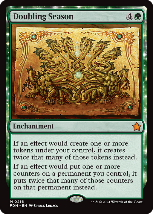 Doubling Season (FDN-216) [Foundations] MTG Single Wizards of the Coast