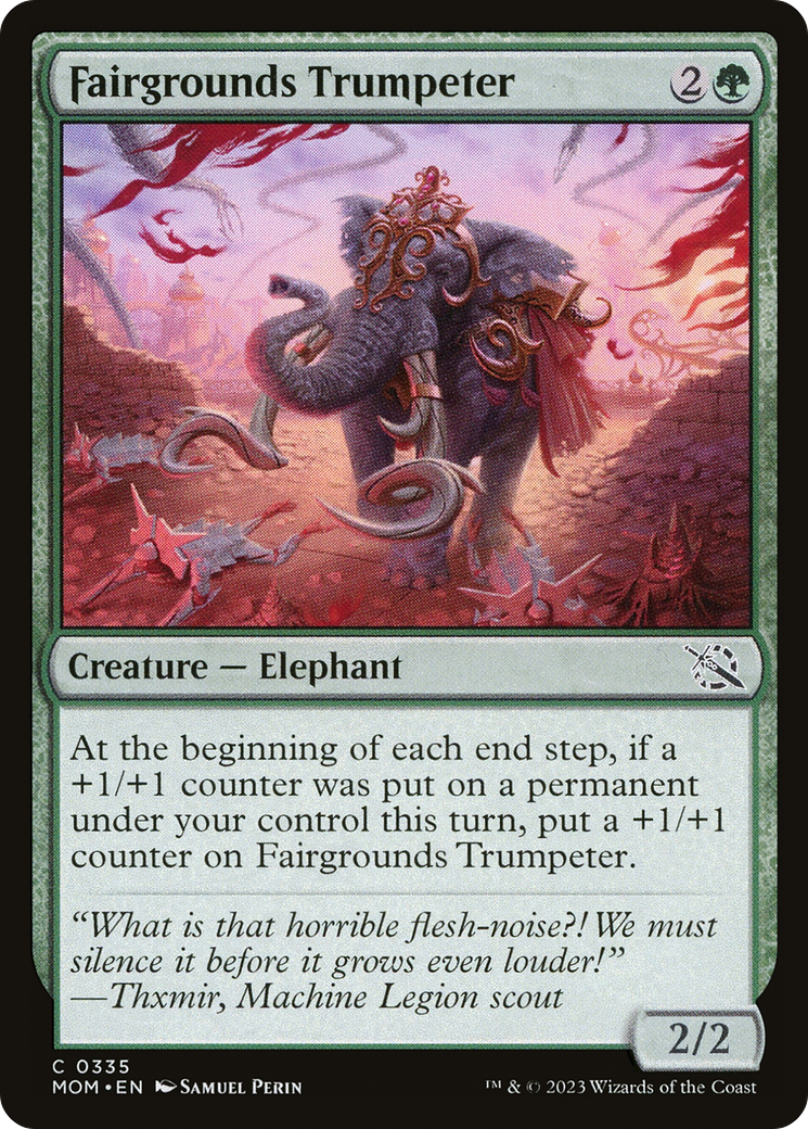 Fairgrounds Trumpeter (MOM-335) [March of the Machine] MTG Single Wizards of the Coast