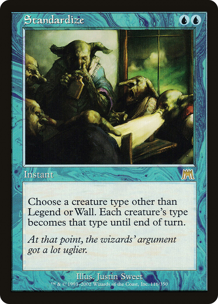 Standardize (ONS-116) [Onslaught] Foil MTG Single Wizards of the Coast