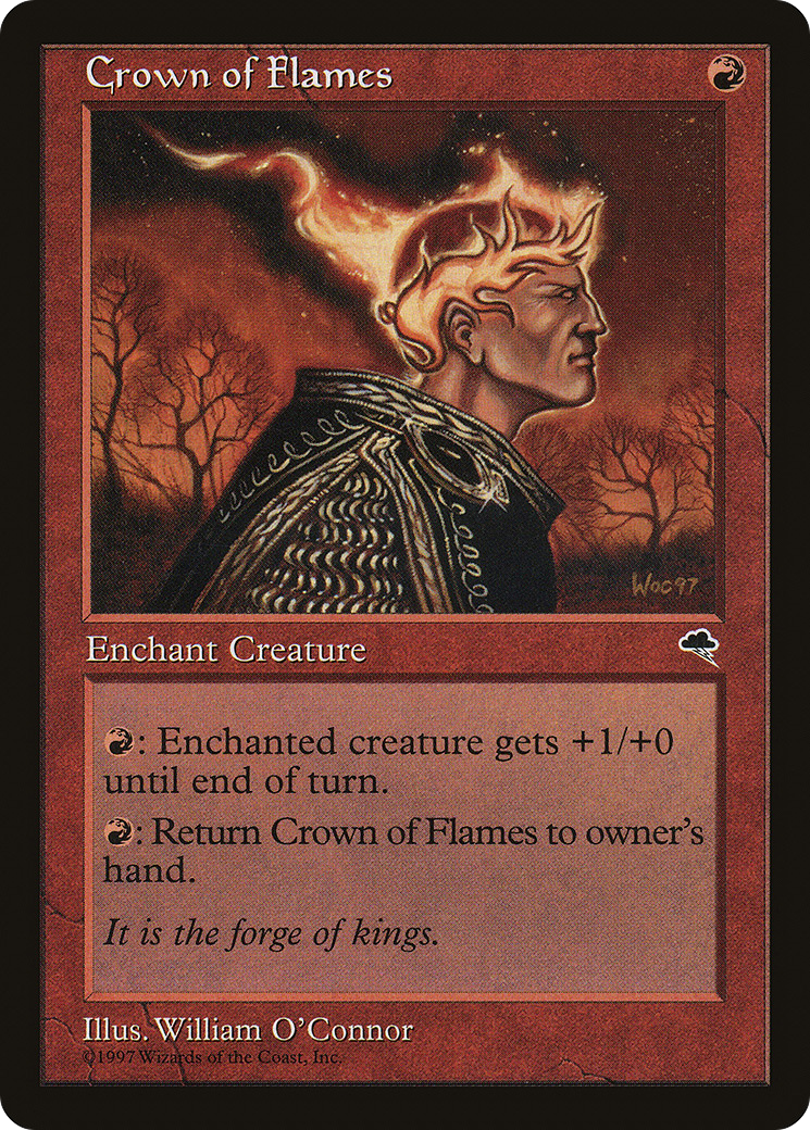 Crown of Flames (TMP-169) [Tempest] MTG Single Wizards of the Coast