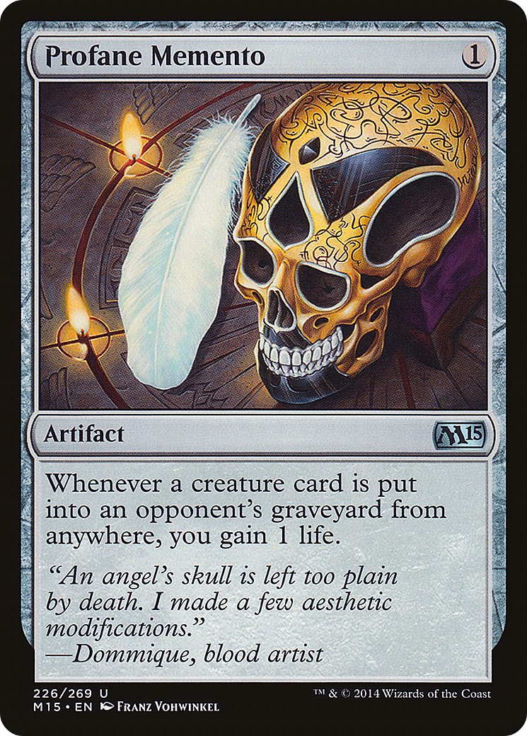 Profane Memento (M15-226) [Magic 2015] MTG Single Wizards of the Coast