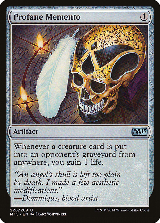Profane Memento (M15-226) [Magic 2015] MTG Single Wizards of the Coast