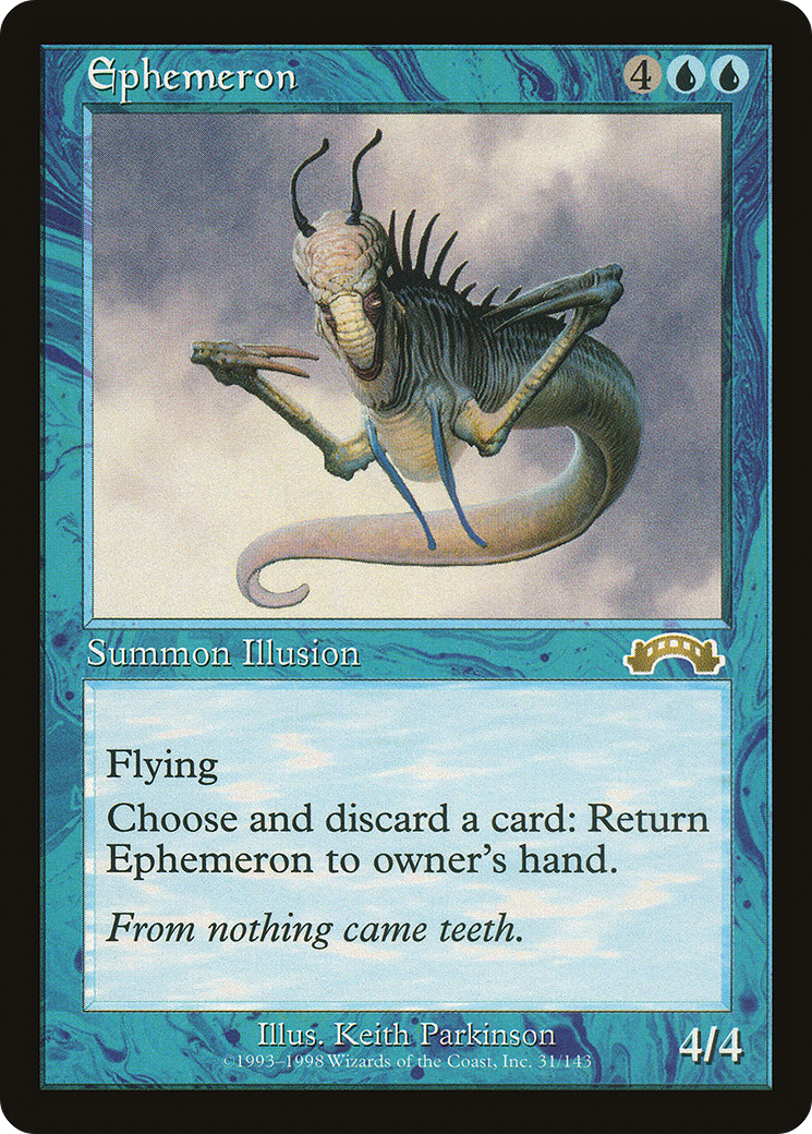 Ephemeron (EXO-031) [Exodus] MTG Single Wizards of the Coast