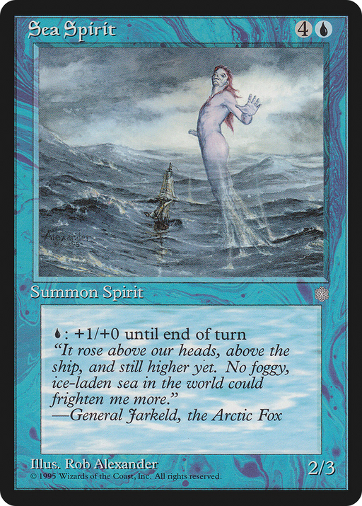 Sea Spirit (ICE-095) [Ice Age] MTG Single Wizards of the Coast