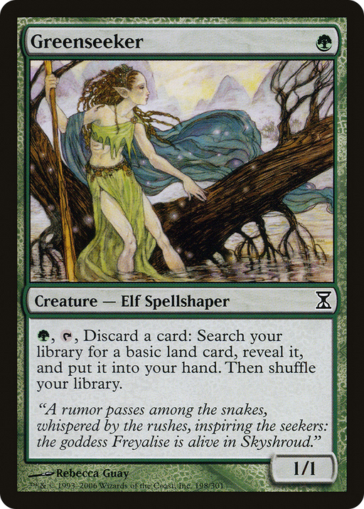 Greenseeker (TSP-198) [Time Spiral] MTG Single Wizards of the Coast