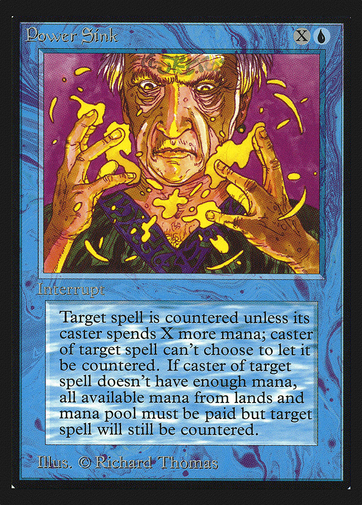 Power Sink (CED-073) [Collectors' Edition] MTG Single Wizards of the Coast