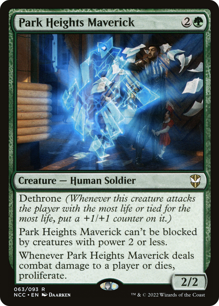 Park Heights Maverick (NCC-063) [New Capenna Commander] MTG Single Wizards of the Coast
