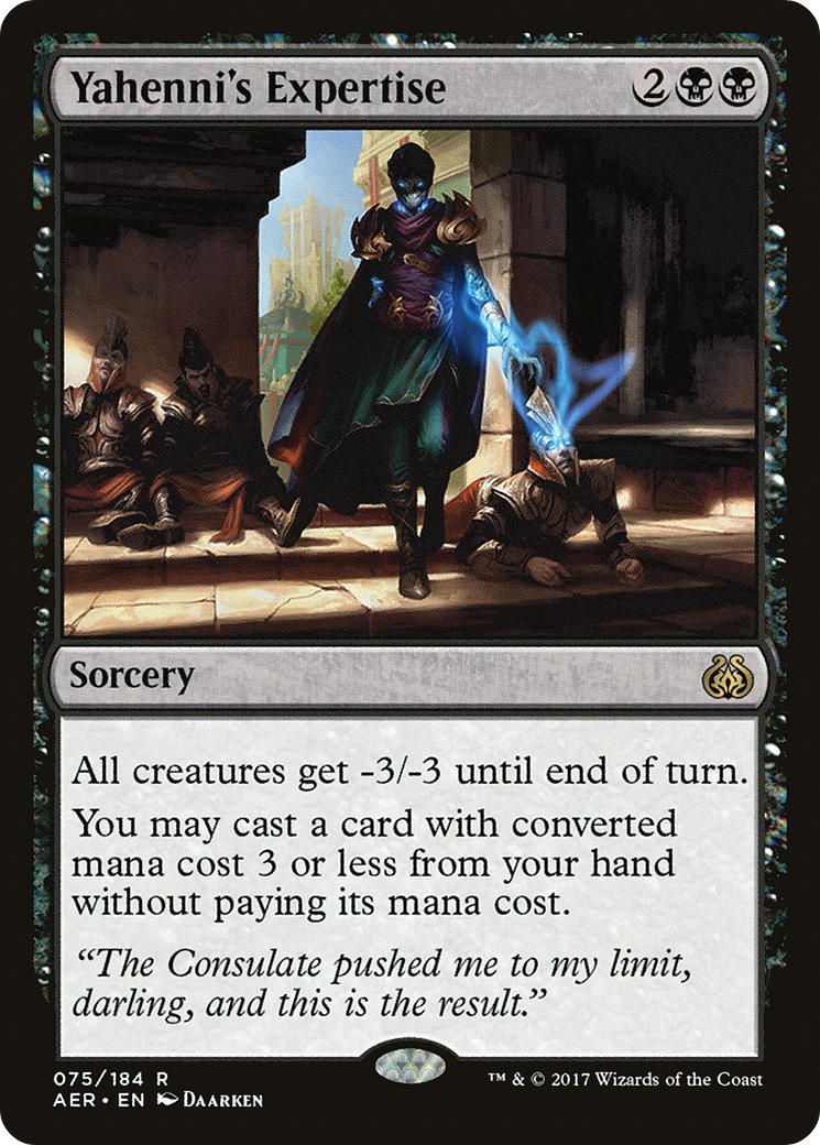 Yahenni's Expertise (AER-075) [Aether Revolt] MTG Single Wizards of the Coast