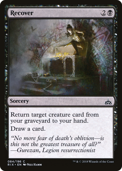 Recover (RIX-084) [Rivals of Ixalan] MTG Single Wizards of the Coast