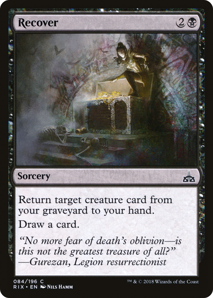 Recover (RIX-084) [Rivals of Ixalan] Foil MTG Single Wizards of the Coast