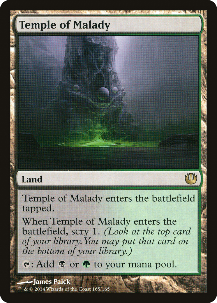 Temple of Malady (JOU-165) [Journey into Nyx] MTG Single Wizards of the Coast