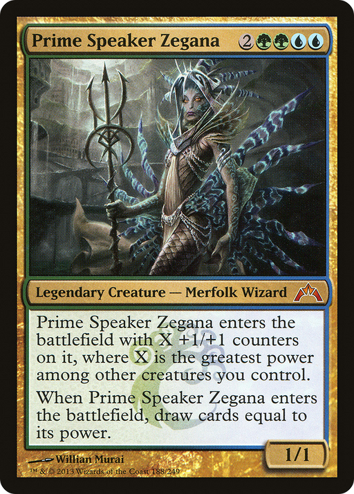 Prime Speaker Zegana (GTC-188) [Gatecrash] MTG Single Wizards of the Coast