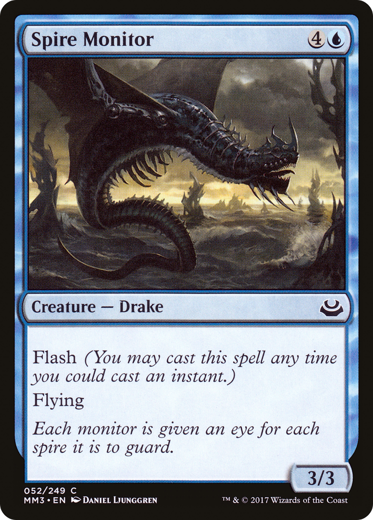 Spire Monitor (MM3-052) [Modern Masters 2017] Foil MTG Single Modern Masters 2017