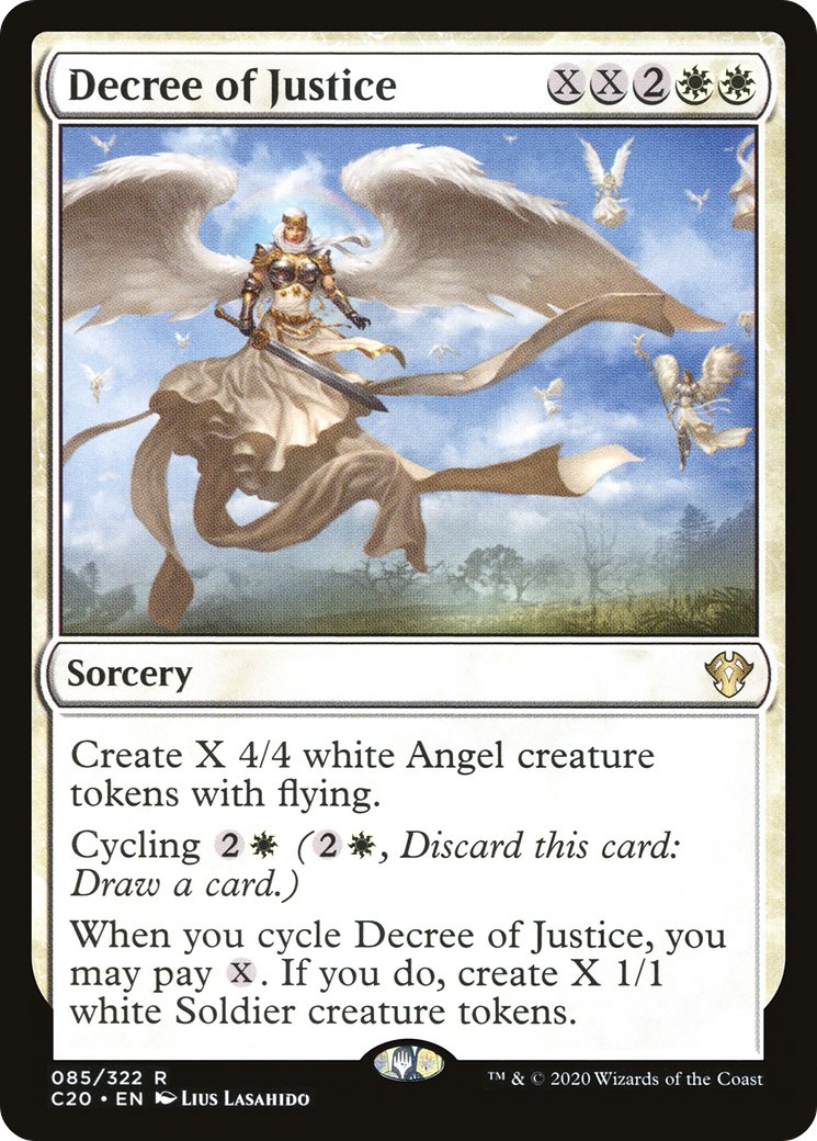 Decree of Justice (C20-085) [Commander 2020] MTG Single Wizards of the Coast