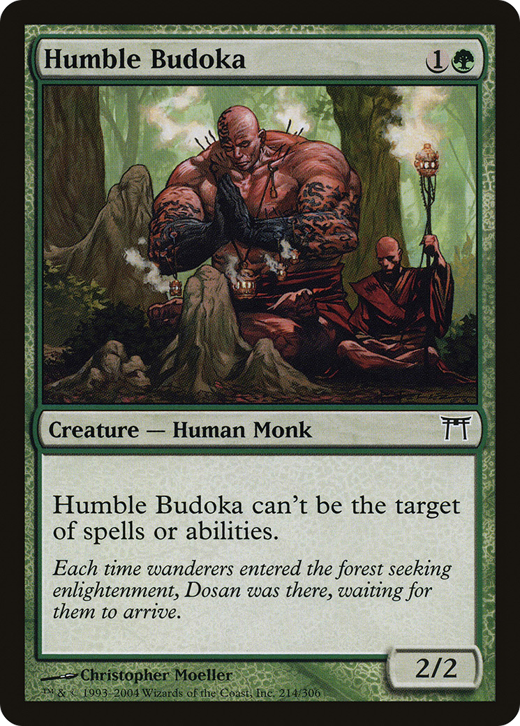 Humble Budoka (CHK-214) [Champions of Kamigawa] MTG Single Wizards of the Coast