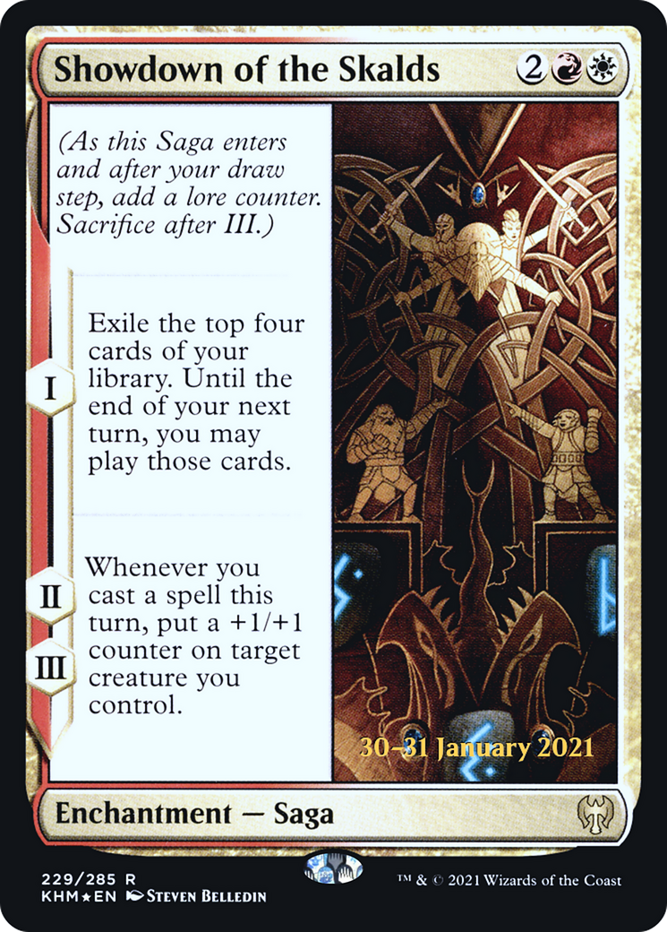 Showdown of the Skalds (PRE-229) [Kaldheim Promos] Foil MTG Single Wizards of the Coast