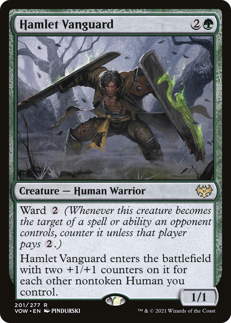 Hamlet Vanguard (VOW-201) [Innistrad: Crimson Vow] MTG Single Wizards of the Coast