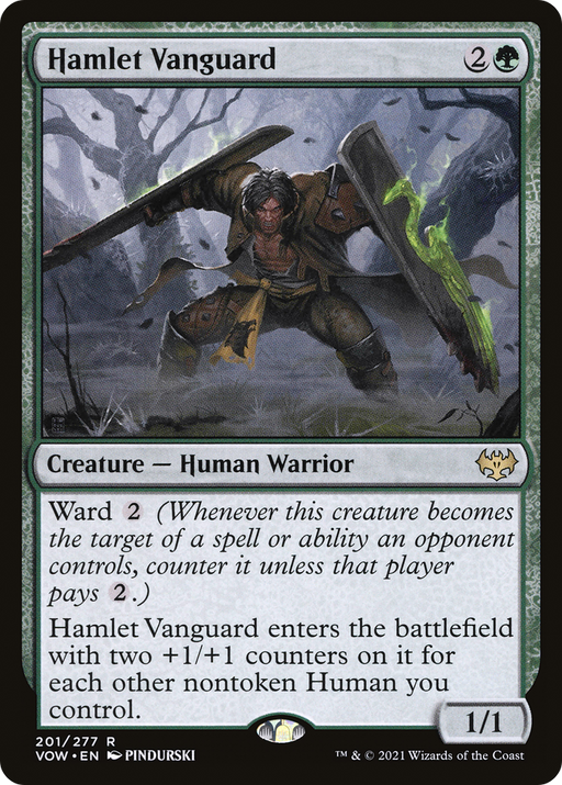 Hamlet Vanguard (VOW-201) [Innistrad: Crimson Vow] MTG Single Wizards of the Coast