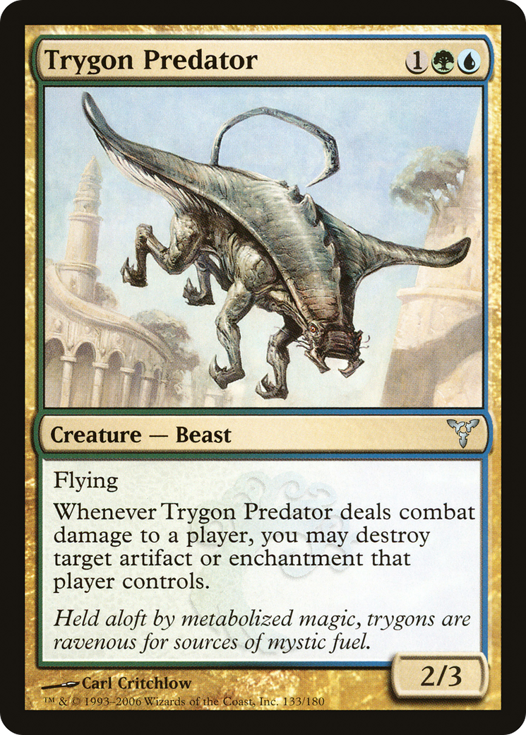 Trygon Predator (DIS-133) [Dissension] Foil MTG Single Wizards of the Coast