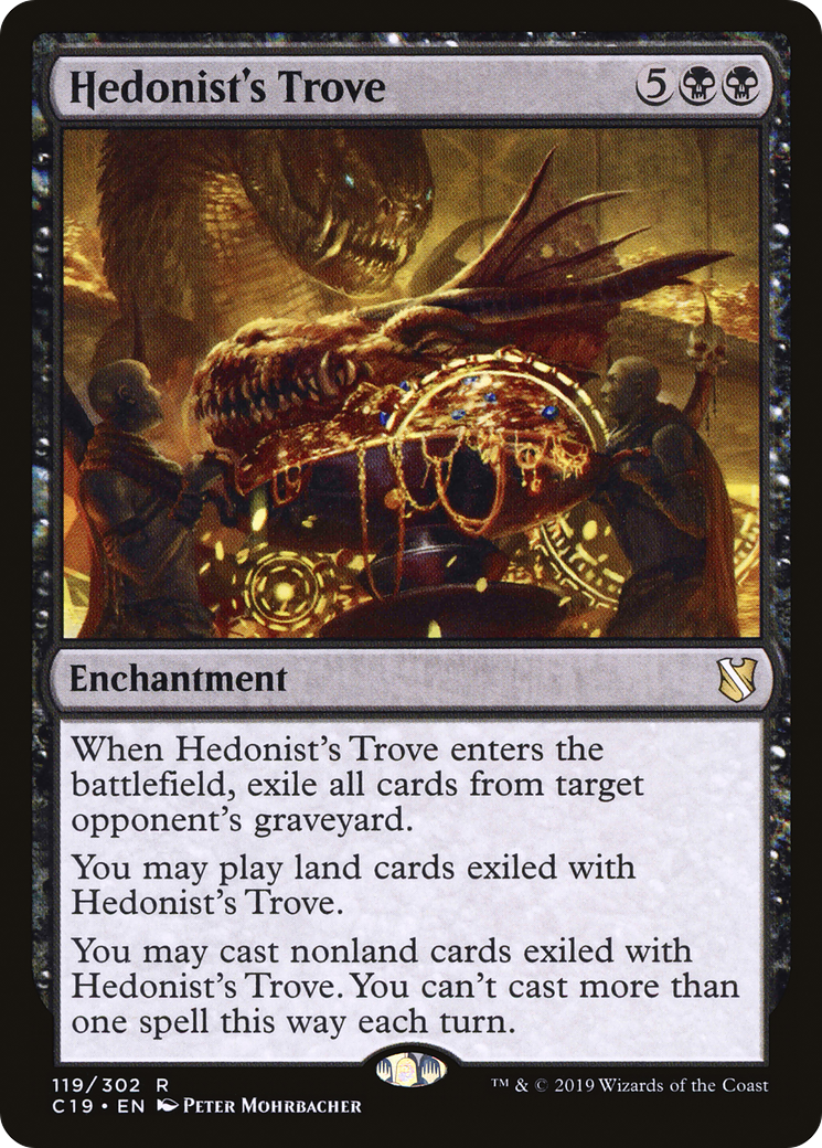 Hedonist's Trove (C19-119) [Commander 2019] MTG Single Wizards of the Coast