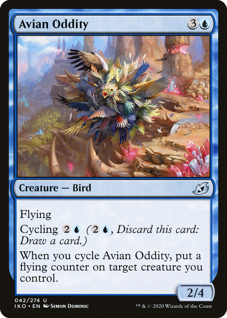 Avian Oddity (IKO-042) [Ikoria: Lair of Behemoths] Foil MTG Single Wizards of the Coast