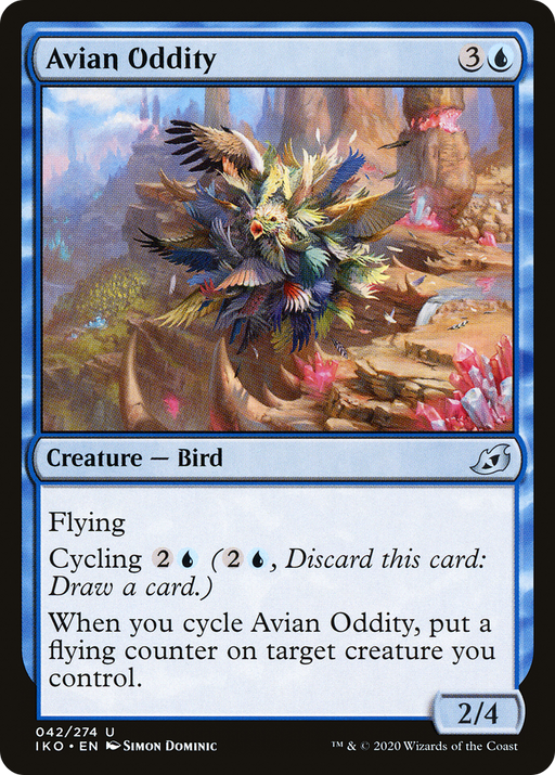 Avian Oddity (IKO-042) [Ikoria: Lair of Behemoths] Foil MTG Single Wizards of the Coast