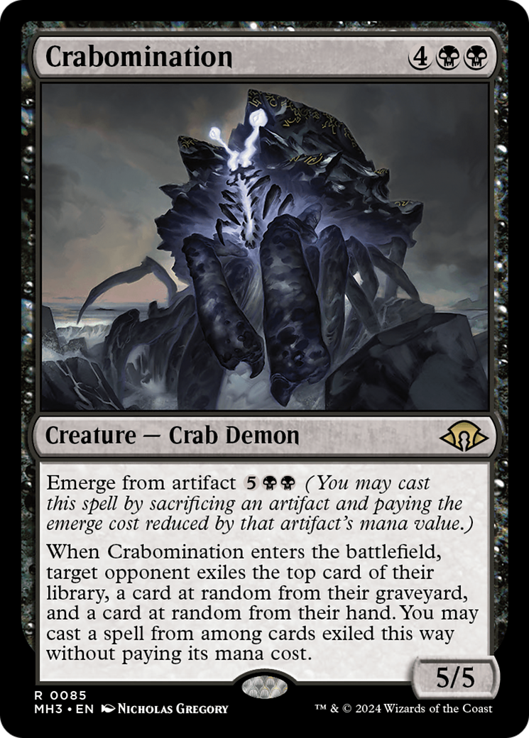 Crabomination (MH3-085) [Modern Horizons 3] MTG Single Wizards of the Coast