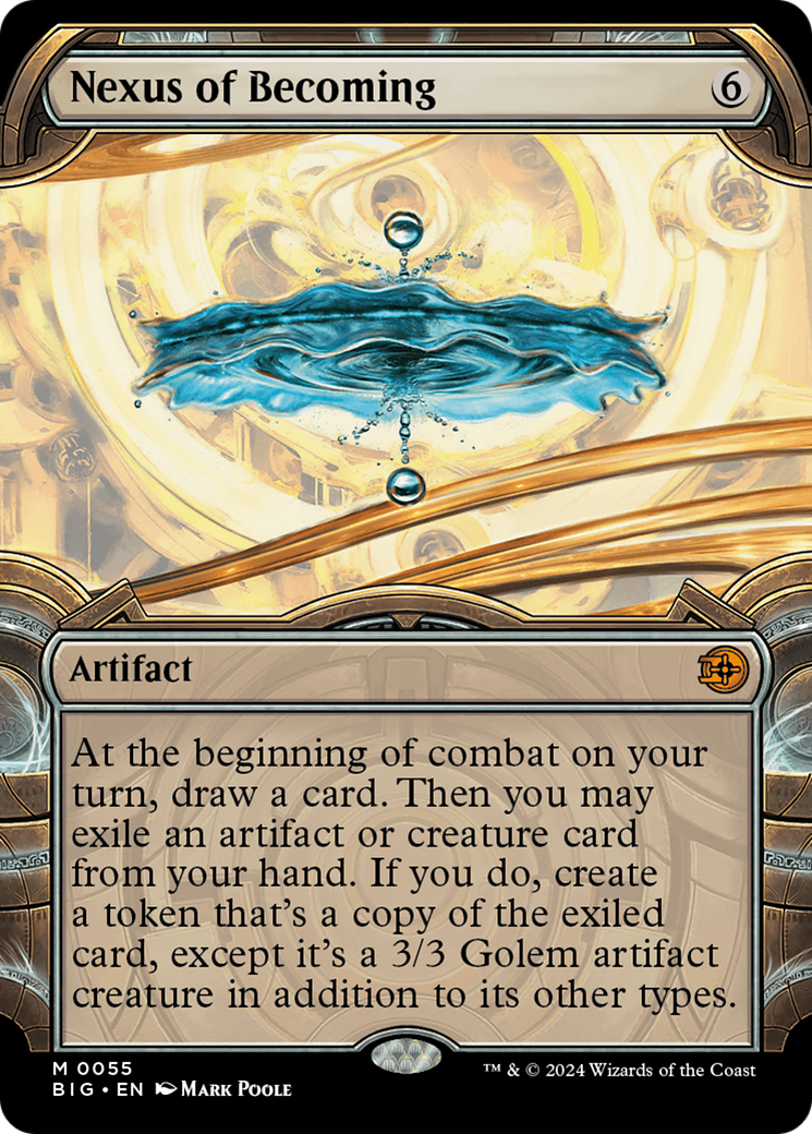 Nexus of Becoming (BIG-055) [The Big Score] (Showcase) MTG Single Wizards of the Coast