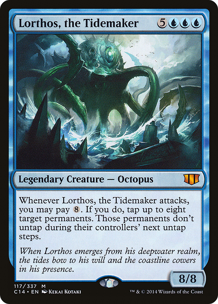 Lorthos, the Tidemaker (C14-117) [Commander 2014] MTG Single Wizards of the Coast