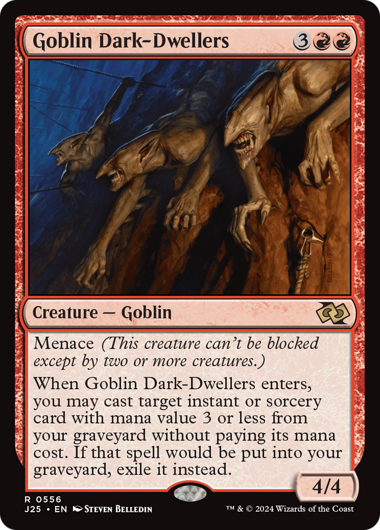 Goblin Dark-Dwellers (J25-556) [Foundations Jumpstart] MTG Single Wizards of the Coast