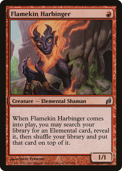 Flamekin Harbinger (LRW-167) [Lorwyn] MTG Single Wizards of the Coast