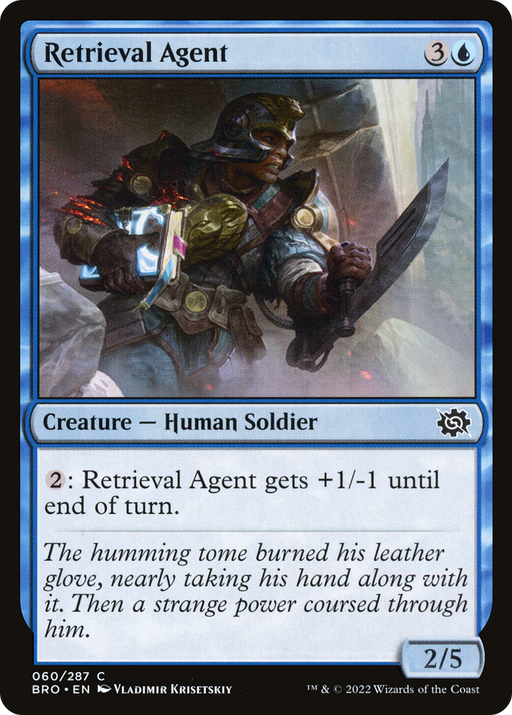 Retrieval Agent (BRO-060) [The Brothers' War] Foil MTG Single Wizards of the Coast