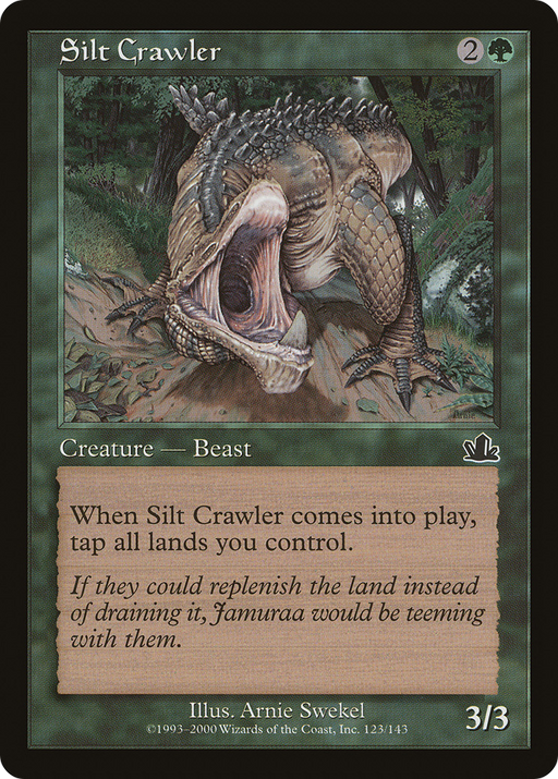Silt Crawler (PCY-123) [Prophecy] Foil MTG Single Wizards of the Coast