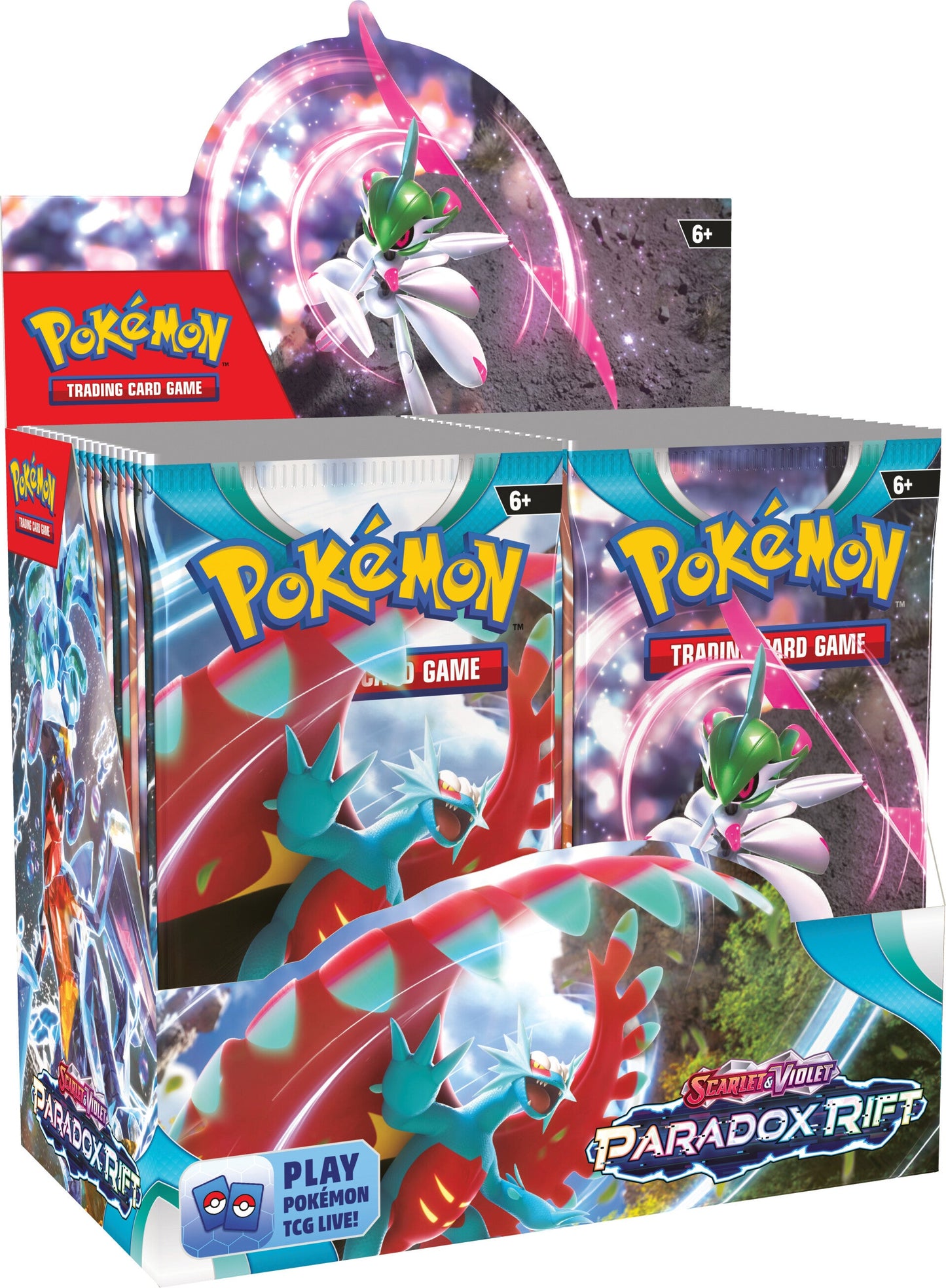 Pokémon Scarlet and Violet: Paradox Rift - Booster Box Pokemon Sealed Pokémon   