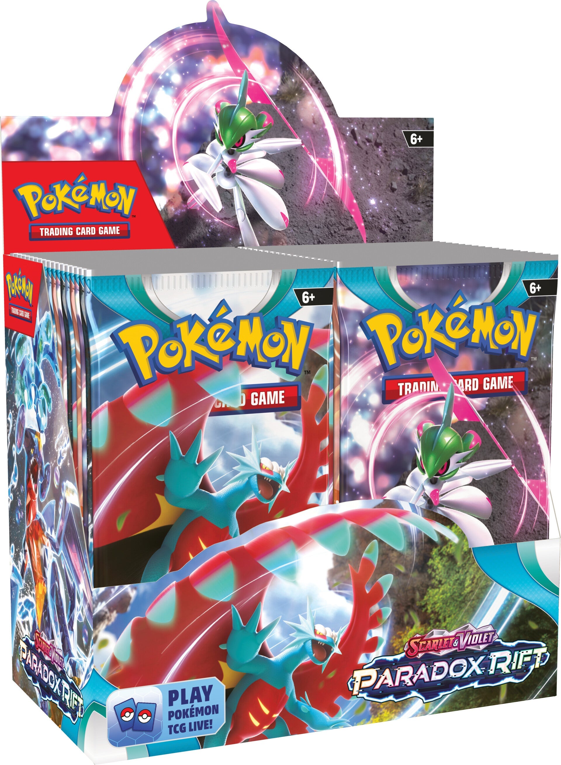 Pokémon Scarlet and Violet: Paradox Rift - Booster Box Pokemon Sealed Pokémon   