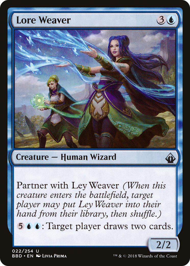 Lore Weaver (BBD-022) [Battlebond] Foil MTG Single Wizards of the Coast
