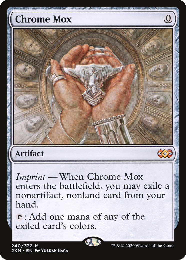 Chrome Mox (2XM-240) [Double Masters] Foil MTG Single Wizards of the Coast